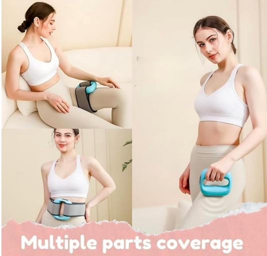 SlimPulse Pro Electric Belly Fat Massager | Vibration Massage Belt for Tummy Toning, Fat Burning & Body Slimming