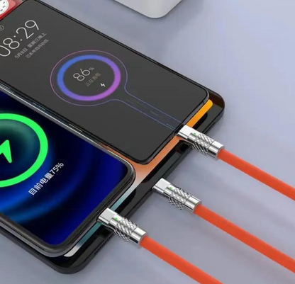 120W Fast Charging Cable | HyperCharge USB Cable for Android & iPhone