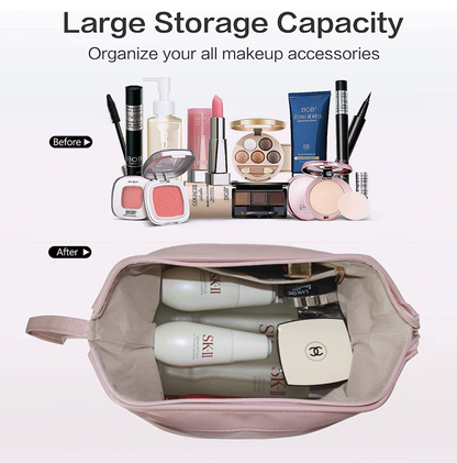 GlowNest™ Premium Cosmetic Travel Organizer
