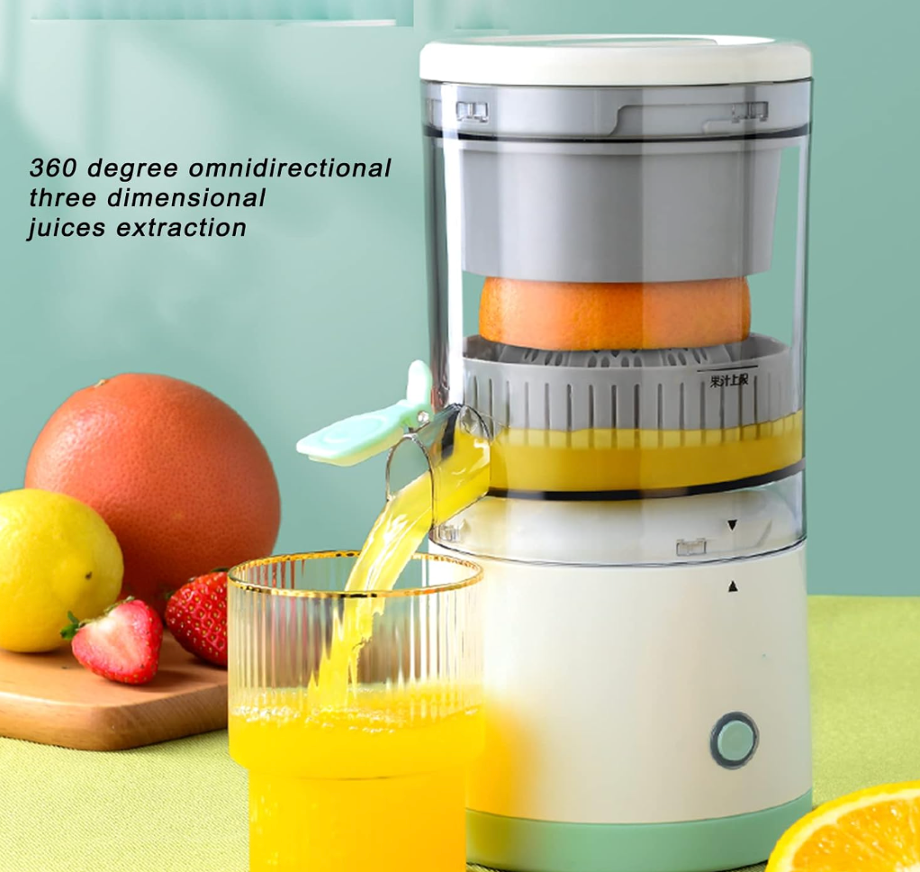 Electric Juicer Orange Squeezer Citrus Press Lemons, Portable USB Charging Electric Juicer