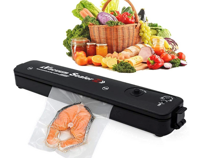 PreservePro Portable Vacuum Sealer | Automatic Food Vacuum Sealing Machine with Dry & Moist Modes | LED Display for Fruits, Meat & Fresh Food Storage
