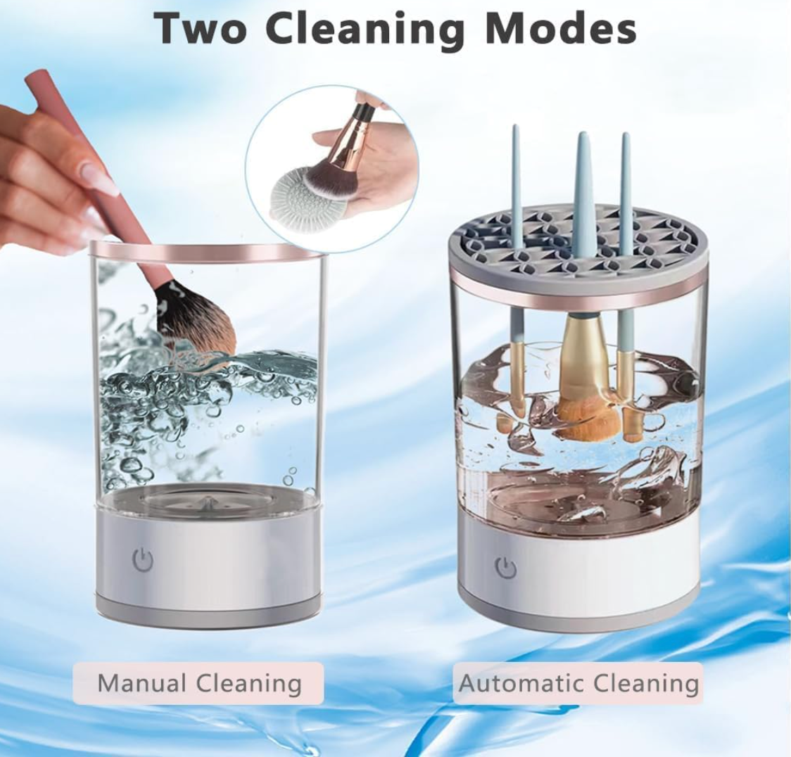 Electric Makeup Brush Cleaner for All Size Beauty Makeup Brushes