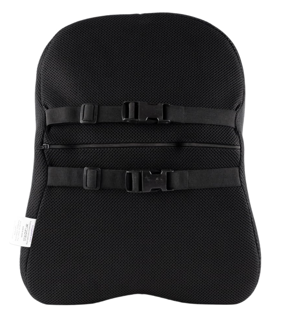 DriveEase 3-in-1 Memory Foam Car Neck Pillow | Adjustable Head & Neck Support Cushion for Cars, SUVs & Long Drives (Black)