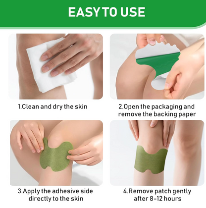 ™ HerbWarm Comfort Patches | Self-Warming Herbal Pain Relief Patches (Pack of 10)