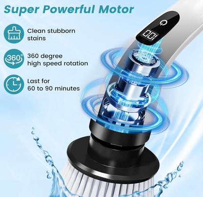 ScrubiX™ Pro | 9-in-1 Cordless Power Scrubber