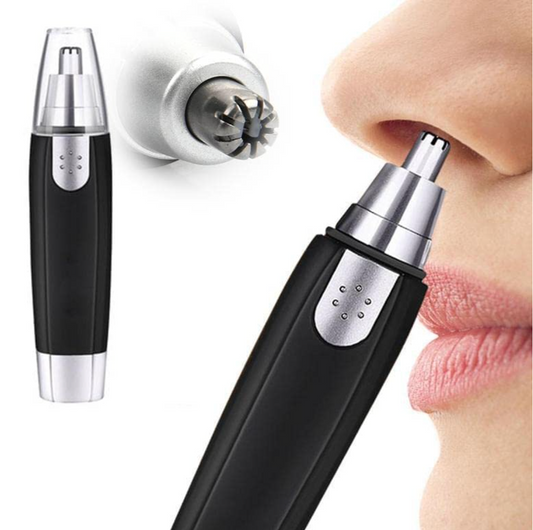Electric Nose & Ear Hair Trimmer | Painless USB Rechargeable Grooming Tool for Men & Women