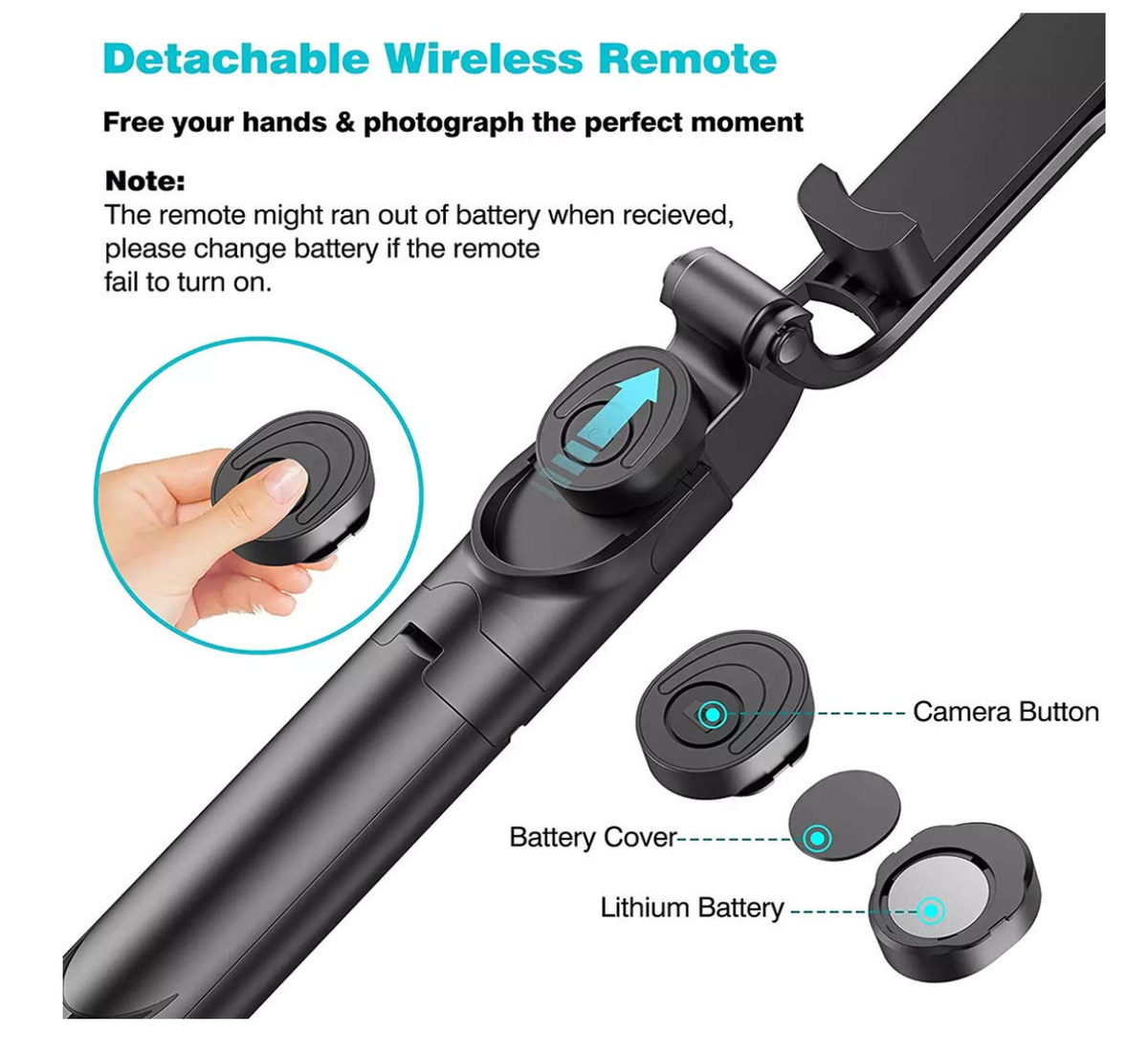 Mobile Holder for Hand – Best for Making Videos | Tripod Compatible